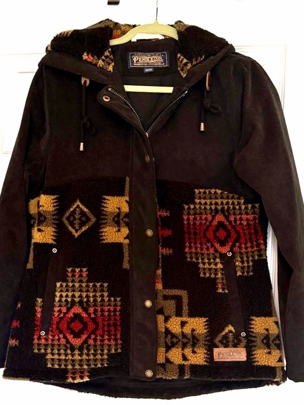 New! Women's Pendleton Corduroy Jacket with Hood